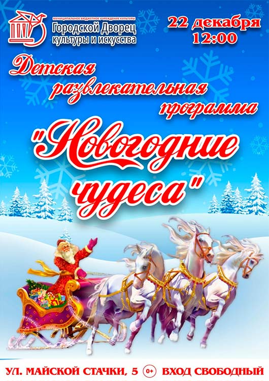 «Новогодние чудеса» «Новогодние чудеса»