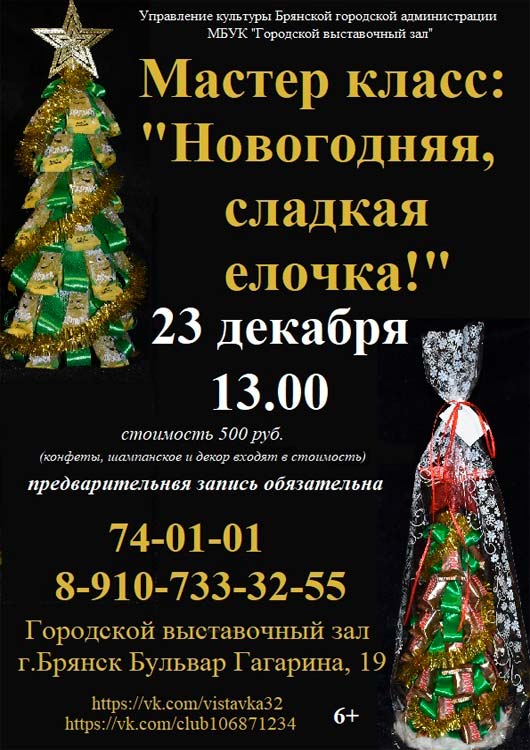 Мастер класс :«Новогодняя сладкая Ёлочка» Мастер класс :«Новогодняя сладкая Ёлочка»