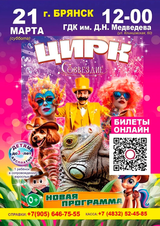 Театрально-цирковое шоу «Созвездие» 