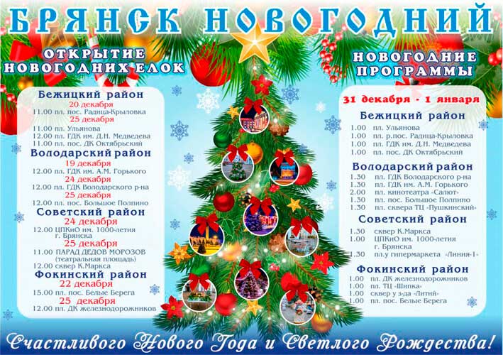 Новогодний Брянск - 2019 Новогодний Брянск - 2019